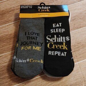 BNIP new Schitt's Creek TV show socks 10 pairs size 4-10